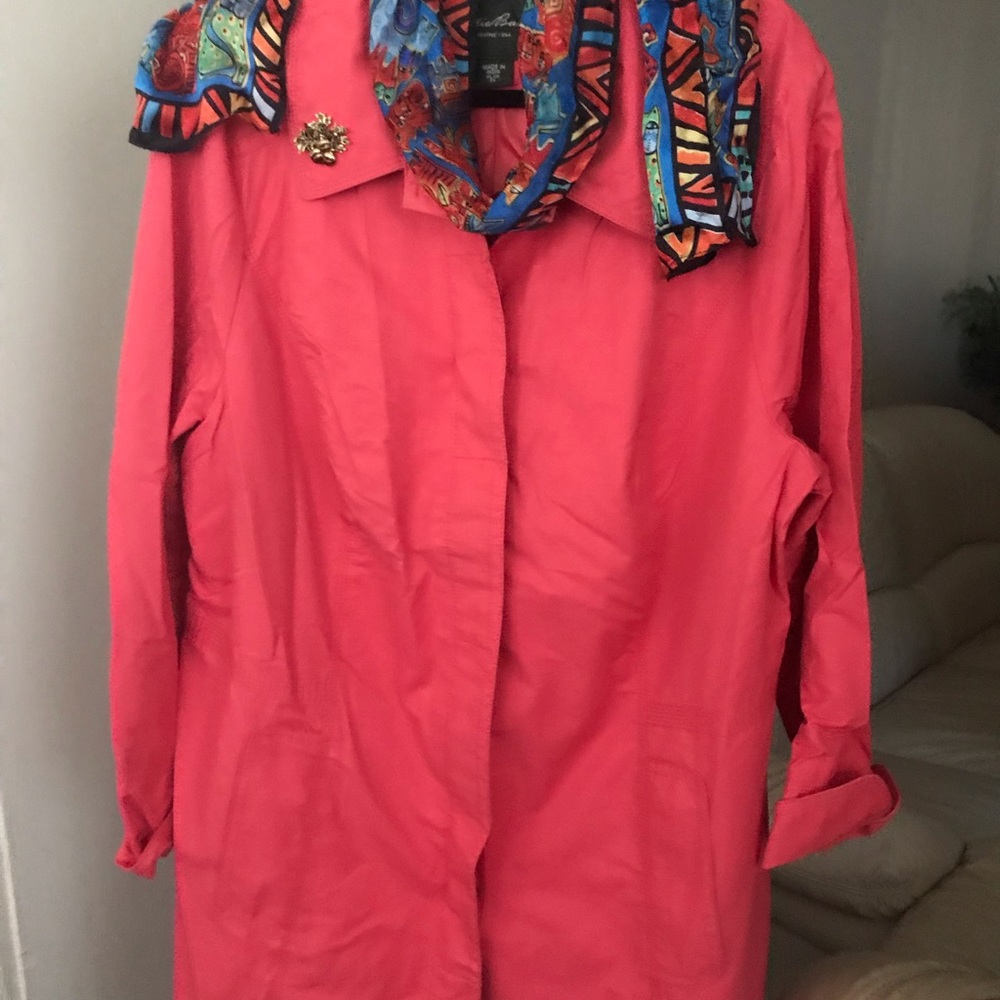 Eddie Bauer trench coat 2X